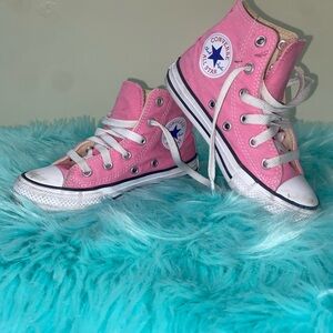 Converse All Star Pink Canvas Sneakers